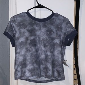 Blue tye dye T-shirt